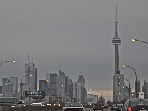 Toronto Skyline - Jan 1, 2011