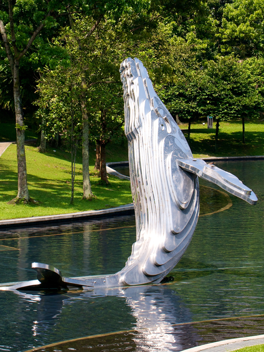 Kuala Lumpur Whale Sculpture - June 5, 2011