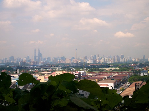 Kuala Lumpur Skyline - June 23, 2011