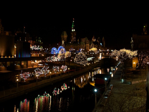 Night on the Rideau - December 8, 2011