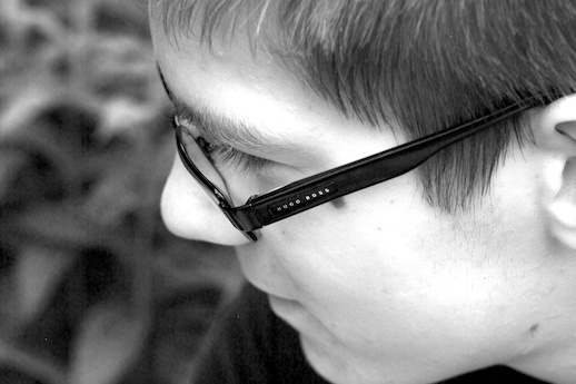 A boy and his glasses - May 29, 2012